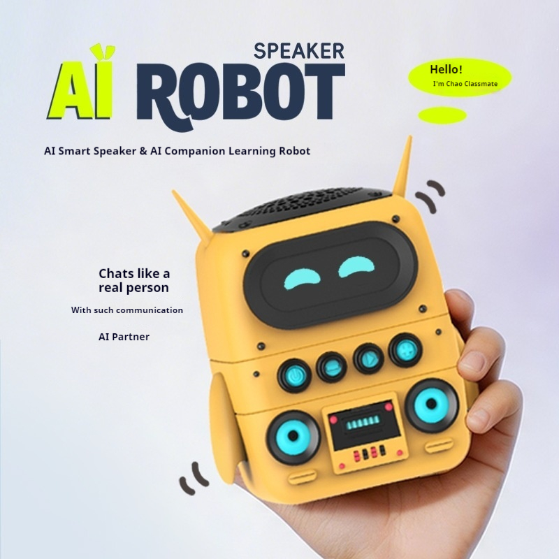 Science Robotics - AIスマートロボットスピーカーAI大型モデルチャットロボット知能学習コンパニオンポータブルワイヤレススピーカー家庭学習用