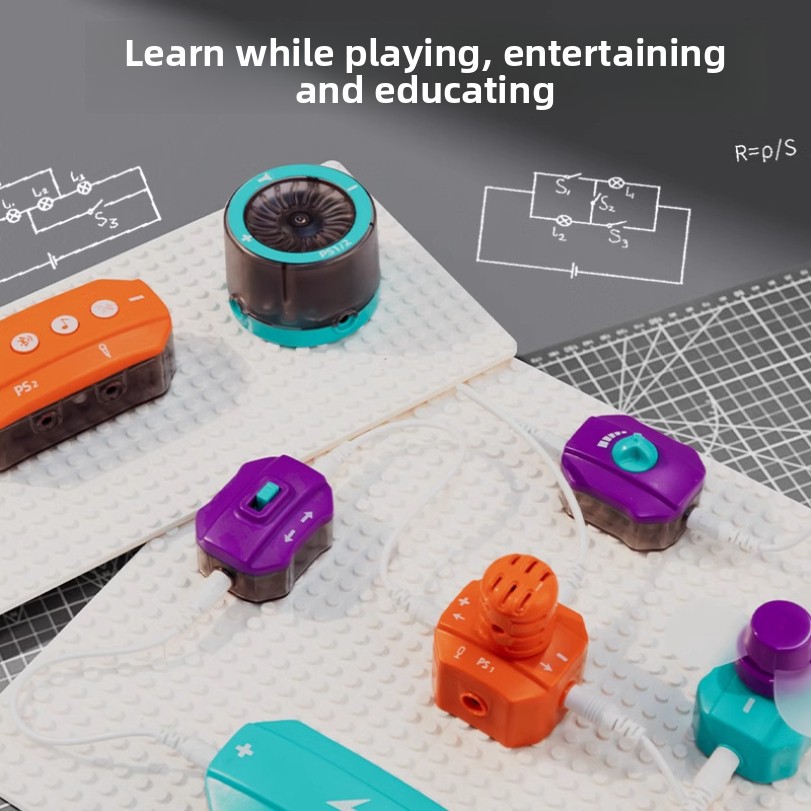 回路実験ビルディングブロックおもちゃ組み立て科学実験セット物 - Science Toys Diy のレビューと価格