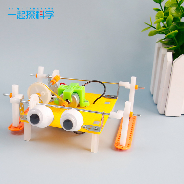子供向け科学技術小型製作歩行ロボット創造的なSTEM科学実験 - Science Robotics のレビューと価格