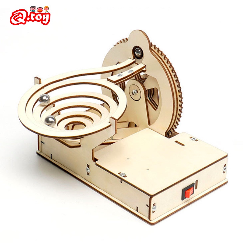 科学-教育用3D木製キット,ボールエレクトリックアセンブリ, - Science Toys Diy のレビューと価格