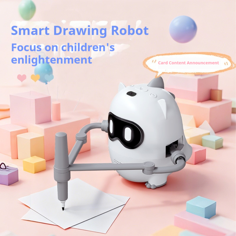 一般的なスマート恐竜描画ロボットインテリジェント早期教育玩具 - Science Robotics のレビューと価格