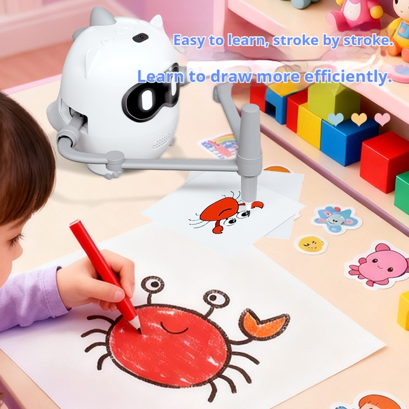 一般的なスマート恐竜描画ロボットインテリジェント早期教育玩具 - Science Robotics のレビューと価格